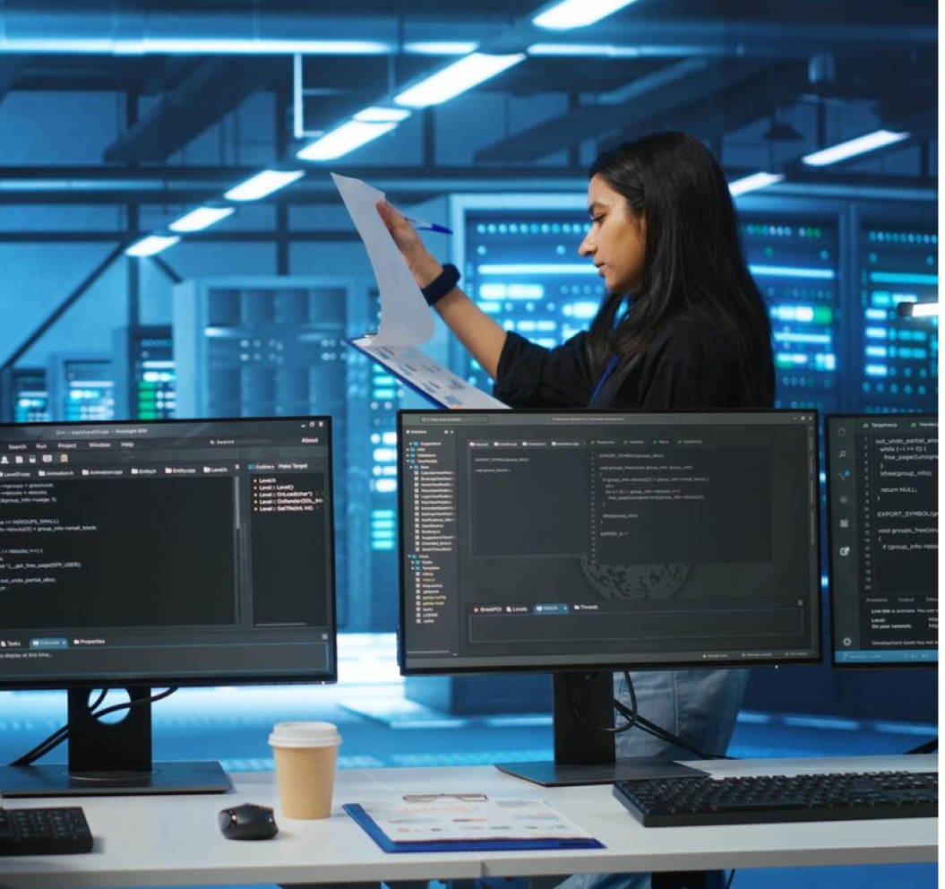 Security Operations Center SOC monitoring banner